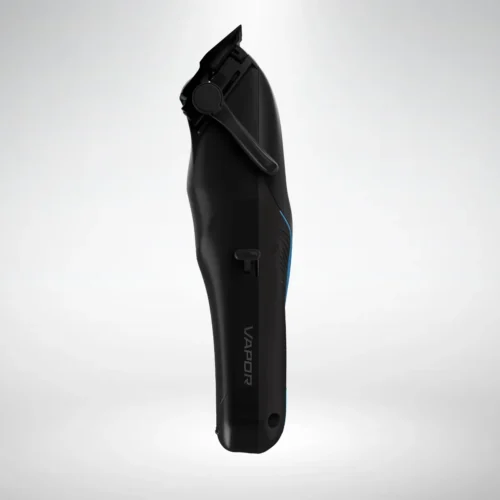 Wahl 5-Star Vapor Cordless Clipper featuring an innovative F32 FADEOUT blade, providing smooth, precise cuts. High-powered motor with adaptive speed control, 2.5 hours of cordless run time, and lightweight ergonomic design.